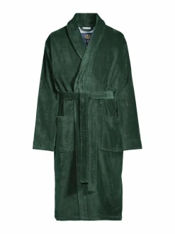 Kylpyhuonetekstiilit|Cap Horn loungewear Noak-veluurikylpytakki CELTIC GREEN