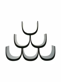 Baari- & Viinitarvikkeet|Alessi Noe GIA13 -viinipulloteline MUSTA