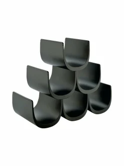 Baari- & Viinitarvikkeet|Alessi Noe GIA13 -viinipulloteline MUSTA