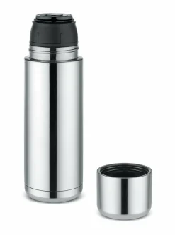 Tee, Kahvi & Vesi|Alessi Nomu-termospullo 2,7 dl TERÄS
