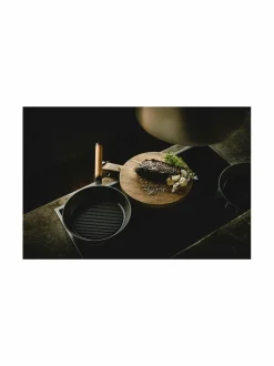 Keitto- & Paistoastiat|Fiskars Norden- valurautainen parilapannu 26 cm MUSTA