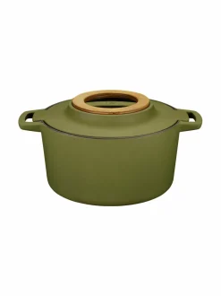 Keitto- & Paistoastiat|Fiskars Norden-valurautapata 4 L NETTLE (GREEN)