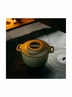 Keitto- & Paistoastiat|Fiskars Norden-valurautapata 4 L NETTLE (GREEN)