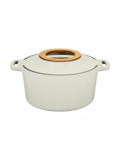 Keitto- & Paistoastiat|Fiskars Norden-valurautapata 4 L BIRCH (WHITE)