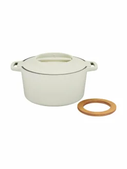 Keitto- & Paistoastiat|Fiskars Norden-valurautapata 4 L BIRCH (WHITE)