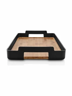 Tarjoiluastiat|Eva Solo Nordic Kitchen -bambutarjotin 50 x 34 cm BLACK