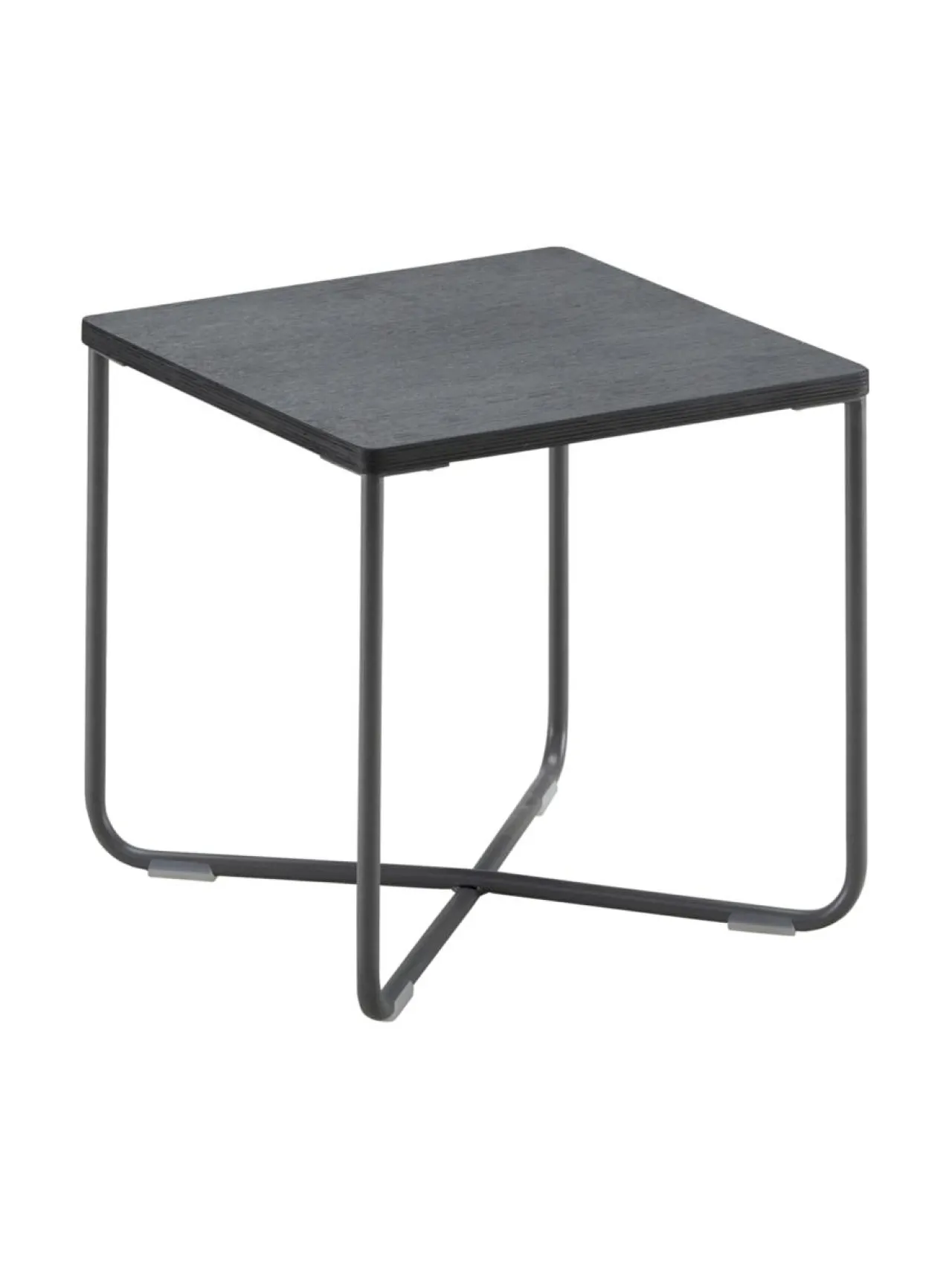 Pöydät|HT Collection Nordic -sohvapöytä, Tumma 42 cm x 42 cm MUSTA