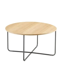 Pöydät|HT Collection Nordic -sohvapöytä, Vaalea ∅ 80 cm TAMMI