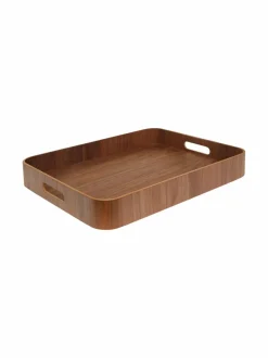Tarjoiluastiat|Casa Stockmann Novat-vaneritarjoitin 45 x 36 x 6 cm NATURAL WALNUT 28