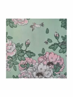 Keittiö- & Kattaustekstiilit|Havi Nuppu Juhannusmuistot -servetit 20-pack LIGHT GREEN