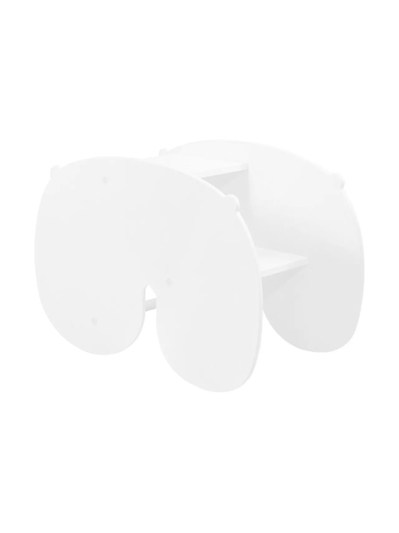 Lasten Kalusteet|FitWood NUPPU keinuhevonen VALKOINEN