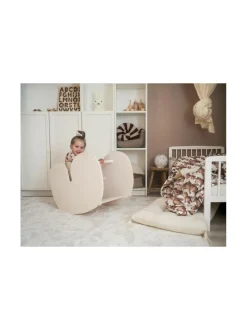 Lasten Kalusteet|FitWood NUPPU keinuhevonen VALKOINEN