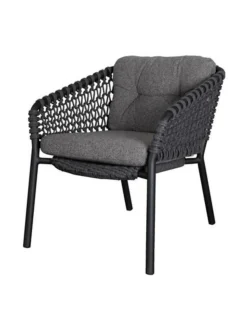 Puutarhakalusteet & Pehmusteet|Cane-Line Ocean-nojatuoli HARMAA