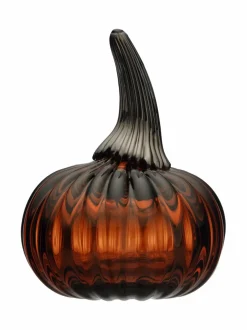 Koriste-Esineet|Iittala Oiva Toikka Pyöreä Kurpitsa -lasikoriste SEVILLE ORANGE