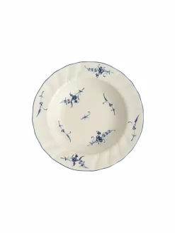 Lautaset & Kulhot|Villeroy & Boch Old Luxembourg -syvä lautanen 23 cm VALKOINEN/SININEN