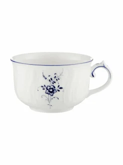 Mukit & Kupit & Asetit|Villeroy & Boch Old Luxembourg -teekuppi 0,20 l VALKOINEN/SININEN