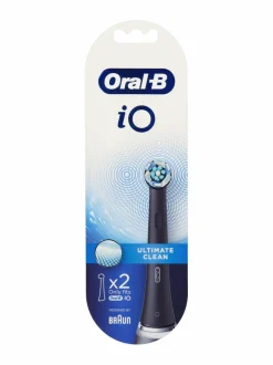 Hampaidenhoito|Oral-B iO Ultimate Clean -vaihtoharja 2 kpl BLACK