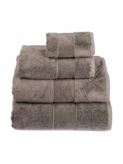 Kylpyhuonetekstiilit|LUIN LIVING Organic Elegance -pyyhe MOCHA MIST