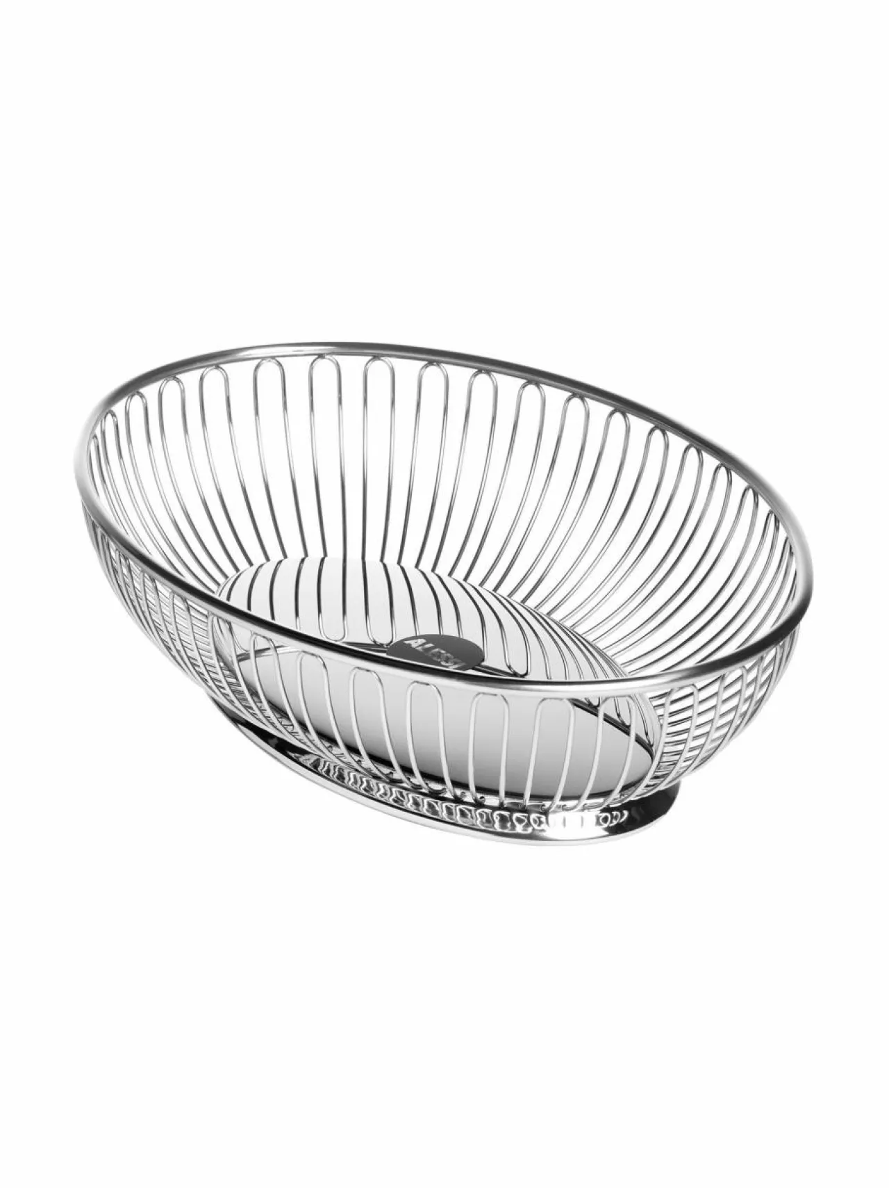 Tarjoiluastiat|Alessi Ovaali-metallilankakori TERÄS