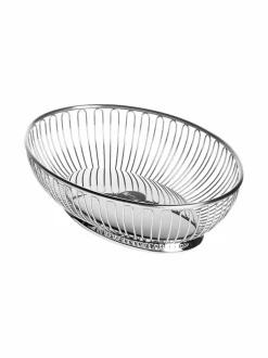 Tarjoiluastiat|Alessi Ovaali-metallilankakori TERÄS