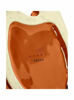 Koriste-Esineet|Serax Owl After Midnight L -keramiikkamaljakko 350 ORANGE