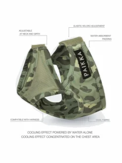 Koiran Vaatteet|PAIKKA Cool Vest Green Leo