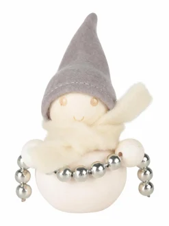 Muut Joulukoristeet|Aarikka Pakkanen Koristelija -koriste VALKOINEN