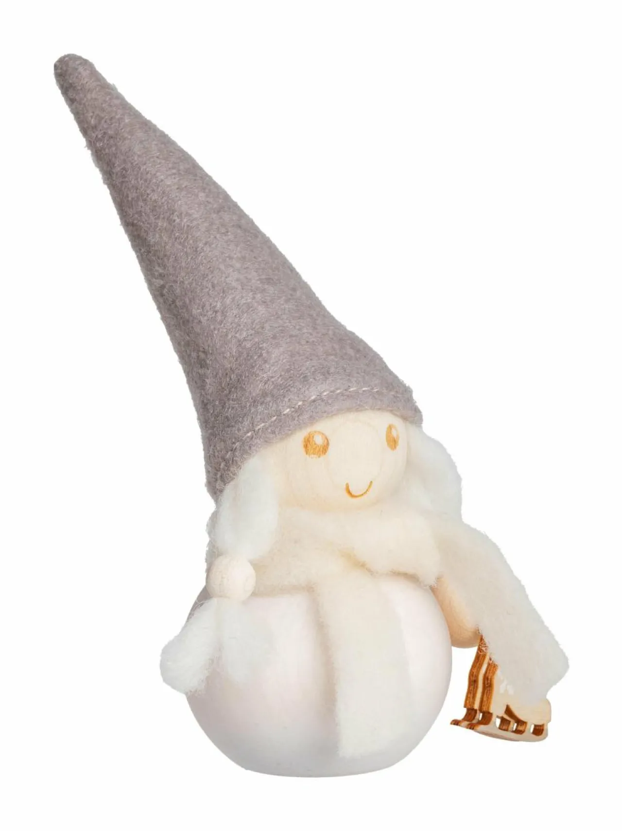 Muut Joulukoristeet|Koriste-Esineet|Aarikka Pakkanen Luistelija -koriste U008 WHITE