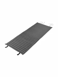 Puutarhakalusteet & Pehmusteet|HAY Palissade Lounge Chair High Quilted Cushion -pehmuste ANTHRACIT (HIILENHARMAA)