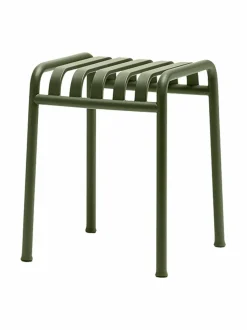 Puutarhakalusteet & Pehmusteet|HAY Palissade-jakkara 37 x 42 cm OLIVE (OLIIVINVIHREÄ)