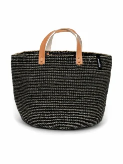 Säilytys|Mifuko Pamba Market -kori GREY AND BLACK