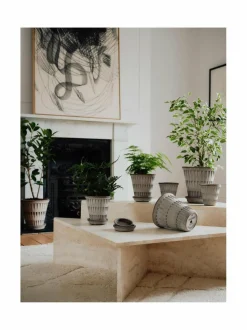 Ruukut & Istutusastiat|Bergs Potter Pantheon Raw -ruukku Ø 21 cm GREY