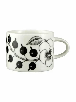 Mukit & Kupit & Asetit|Arabia Paratiisi-kuppi 0,28 l MUSTAVALKOINEN