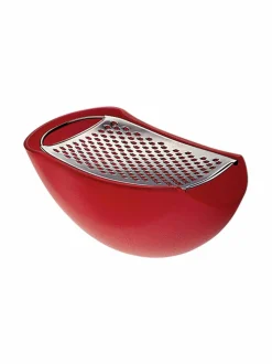 Keittiötarvikkeet|Alessi Parmenide-parmesaaniraastin PUNAINEN