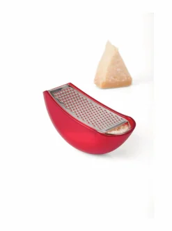 Keittiötarvikkeet|Alessi Parmenide-parmesaaniraastin PUNAINEN