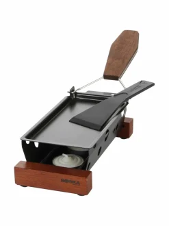 Keitto- & Paistoastiat|BOSKA Partyclette ToGo -raclettesetti BLACK/WOOD