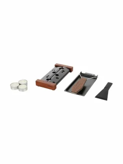 Keitto- & Paistoastiat|BOSKA Partyclette ToGo -raclettesetti BLACK/WOOD