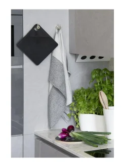 Keittiötarvikkeet|MIIKO Patalappu neliö MUSTA