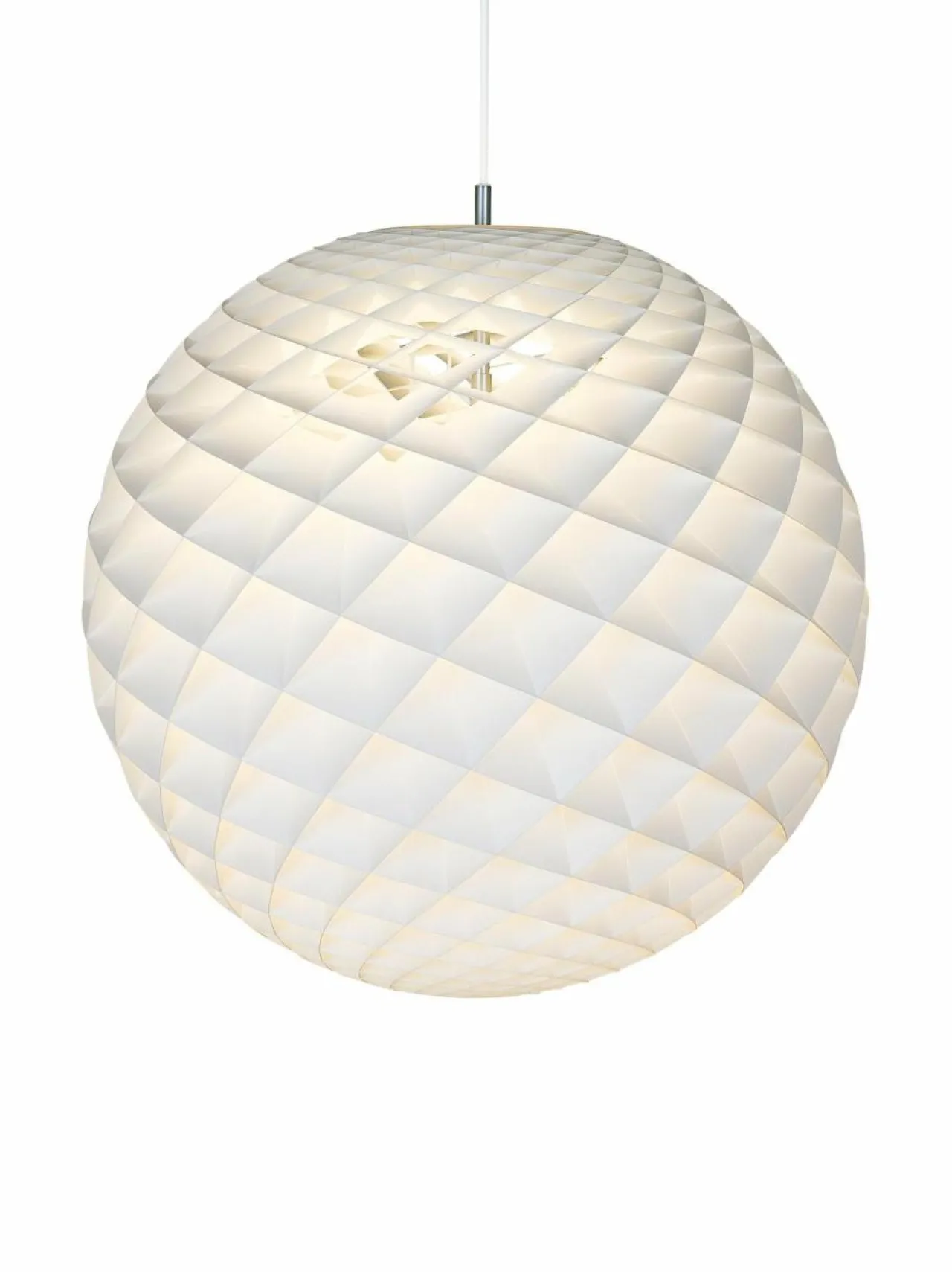 Kattovalaisimet|Louis Poulsen Patera-riippuvalaisin 45 cm VALKOINEN