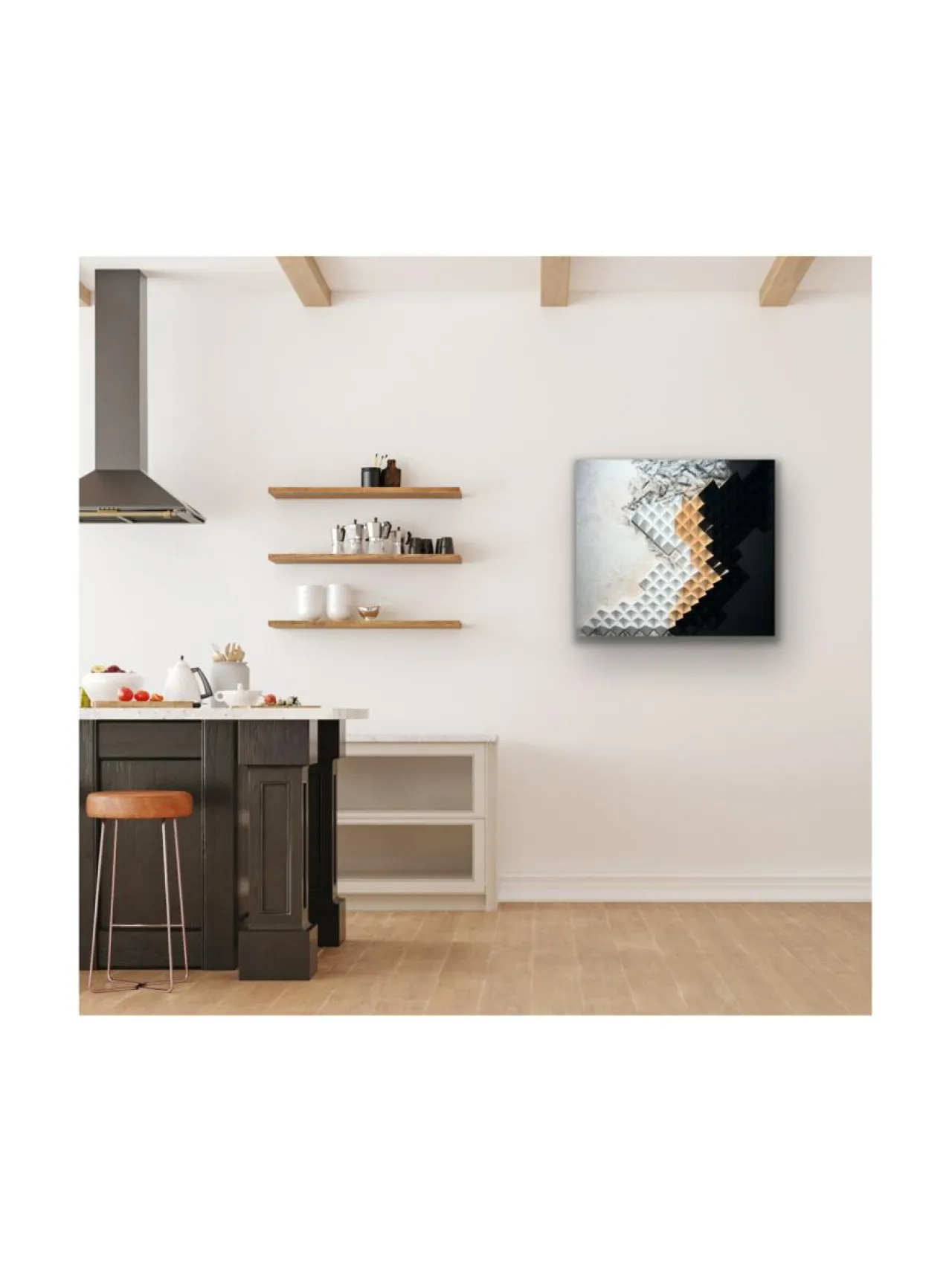 Taulut & Julisteet|Annika Salmi Art Peace within puutaulu 78x88cm