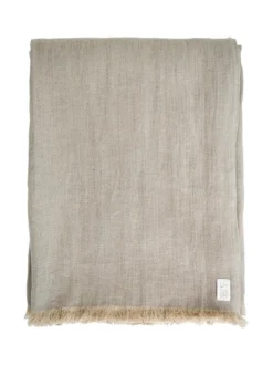 Huovat & Päiväpeitot|Nordic Swan Living Laine -torkkupeitto PELLAVA