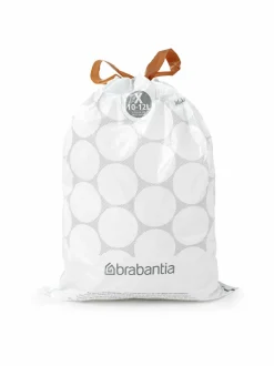 Roskakorit & -Pussit|Brabantia PerfectFit X -roskapussit 10-12 l, 20 kpl WHITE (VALKOINEN)