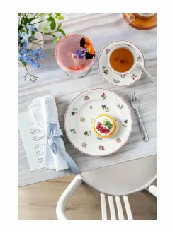 Lautaset & Kulhot|Villeroy & Boch Petite Fleur -lautanen 21 cm VALKOINEN