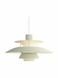 Kattovalaisimet|Louis Poulsen PH 5 -riippuvalaisin MONOCHROME PALE PEWTER