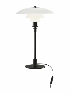 Pöytävalaisimet|Louis Poulsen PH 3/2 -pöytävalaisin VALKOINEN/MUSTA