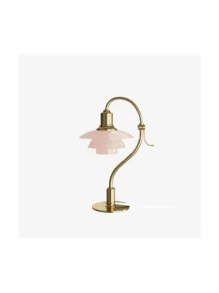 Pöytävalaisimet|Louis Poulsen PH 2/2 Question Mark Pale Rose -pöytävalaisin