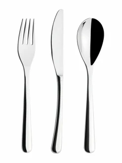 Aterimet & Tarjoiluvälineet|Iittala Piano Dessert Cutlery Gift Box -lahjapakkaus, 12osaa STEEL MIRROR