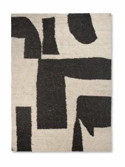 Matot|Ferm Living Piece-villamatto 300 x 200 cm OFF-WHITE/COFFEE