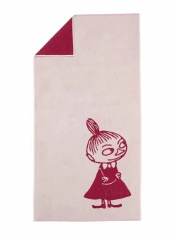 Kylpyhuonetekstiilit|Moomin Arabia Pikku Myy -luomupuuvillapyyhe, 70 x 140 cm PINK