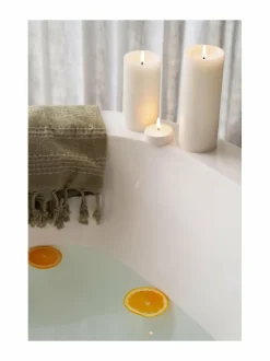 Jouluvalot|UYUNI Pillar LED -pöytäkynttilä BEIGE